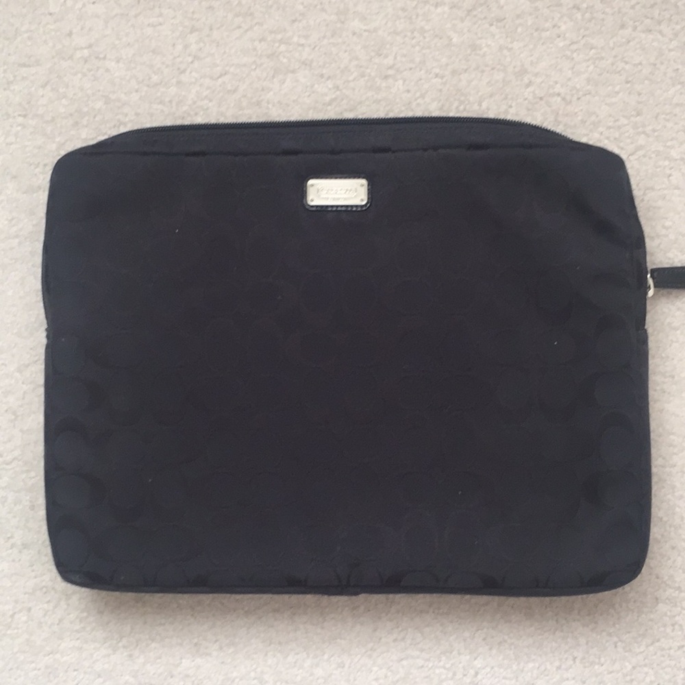 Coach laptop case